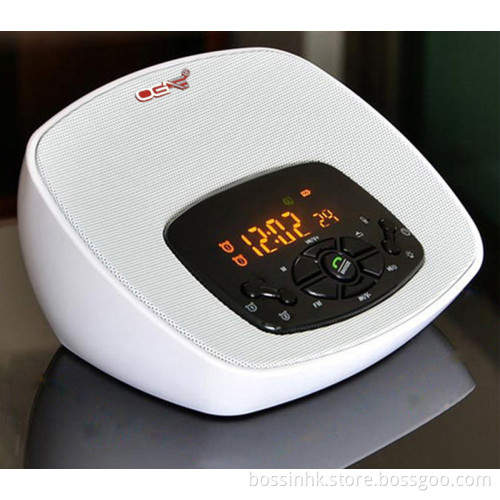 Mini Wireless Nfc FM Am Alarm Bluetooth Speaker with LCD Screen (Bs-212)